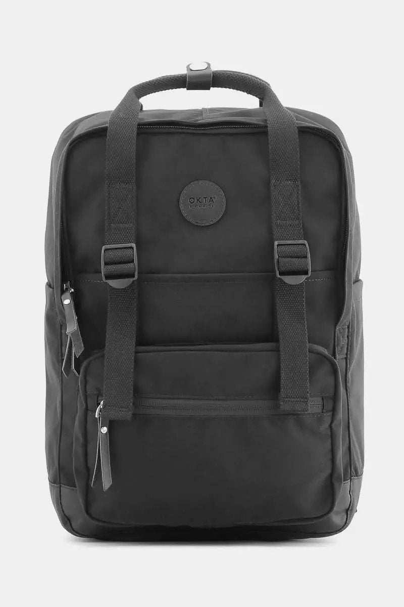 Himawari Waterproof Canvas Backpack Bag with Side Pockets - Love Salve